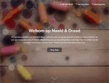 Tablet Screenshot of naaldendraad.eu